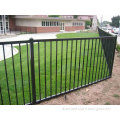 high durable steel bar fence and prefabricated steel fence and ornamental wrought iron fence